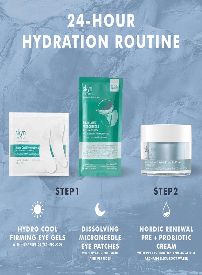 سكاين أيسلندا كريم سكين آيسلاند نورديك رينيوول للوجه، غني بالبروبيوتيك والبريبايوتيك، يدعم حاجز الميكروبيوم للبشرة، ويرطبها ويمنحها النضارة. مرطب للبشرة الجافة والحساسة، 1.6 أونصة سائلة - Image 5